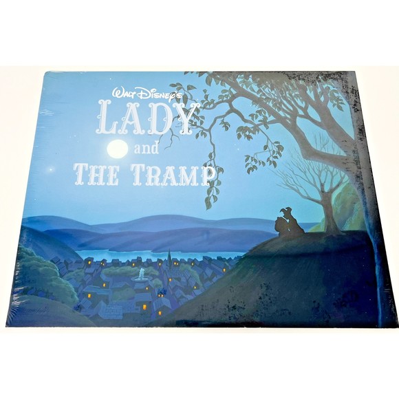 SEALED! Lady And The Tramp Exclusive Portfolio 4 Prints Disney 1998 Lithograph - Picture 2 of 4